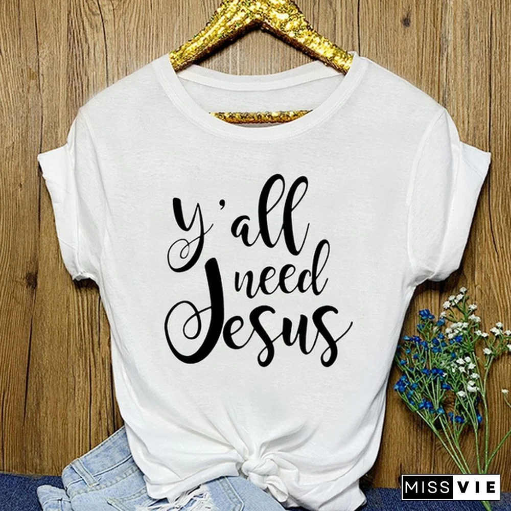 Y'all Need Jesus Shirt/ Christian Shirt/ Funny Tee/ Womens Tee/ Gift for Her/ Christian Shirt/ Christian Tee/ Religious Shirt