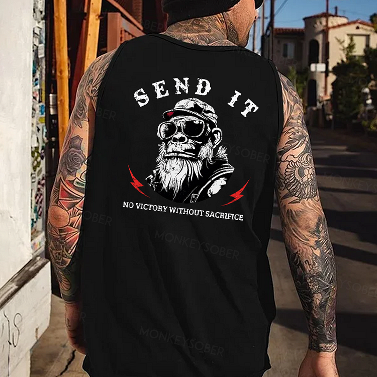 Send It No Victory Without SacrificeT Tank Top