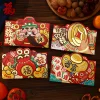 4PCS Cartoon 2025 Snake CNY Red Packet Envelope