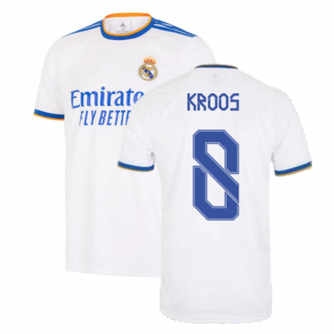 Real Madrid Toni Kroos 8 Home Trikot 2021-2022