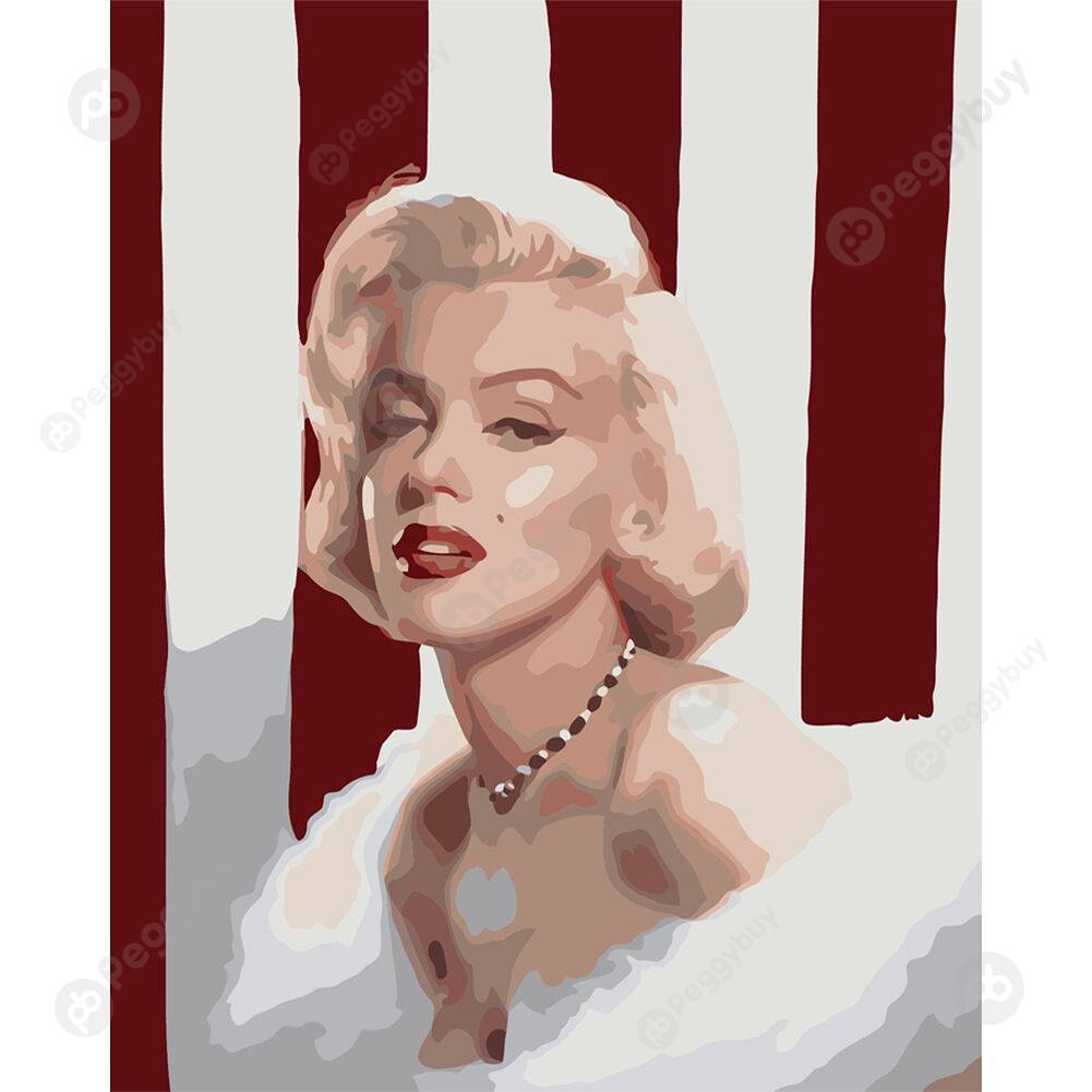 

40*50CM Paint By Numbers-Eternal Monroe, 501 Original