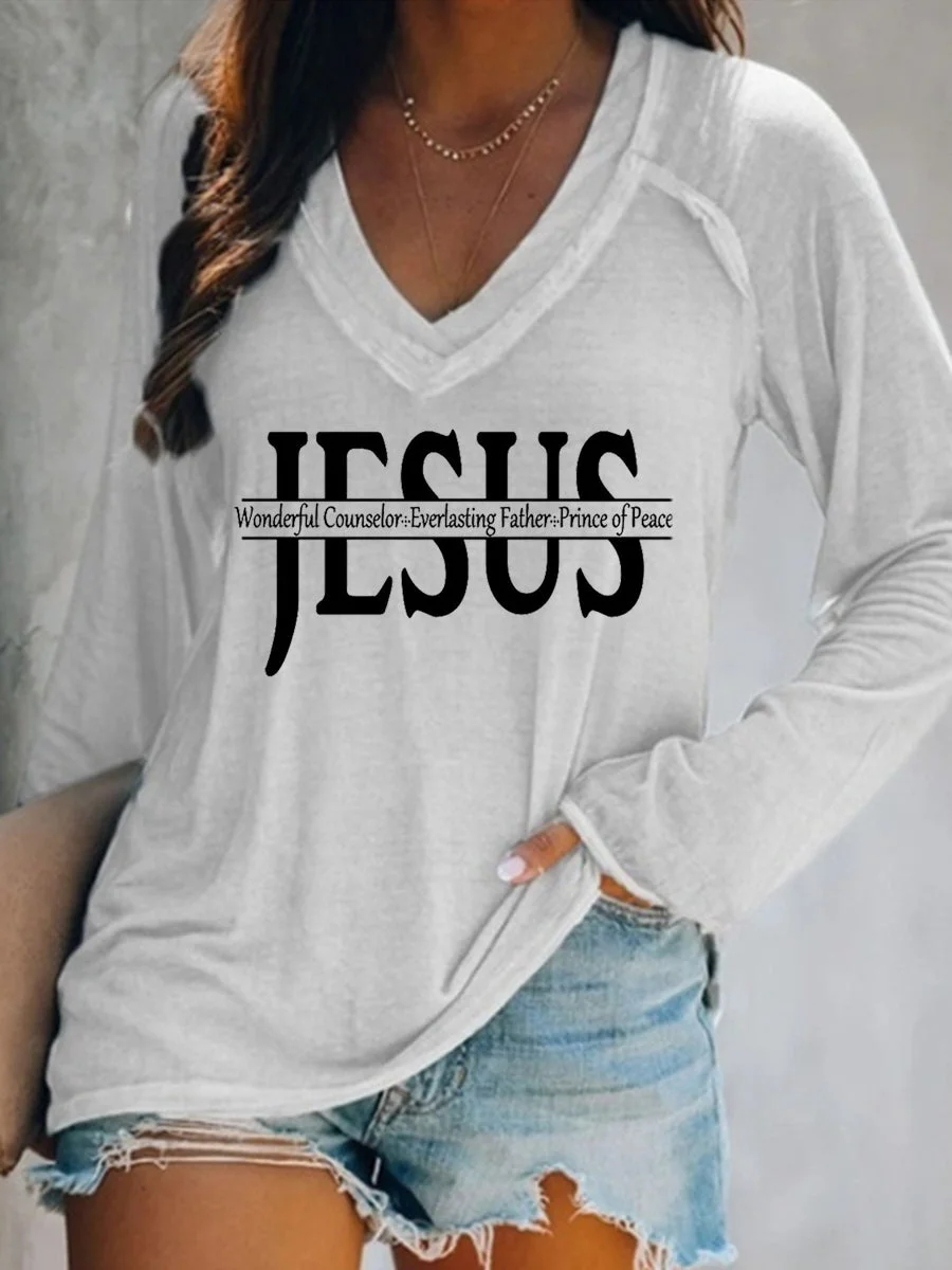 Jesus Wonderful Counselor,Everlasting Father,Prince of Peace T-shirt