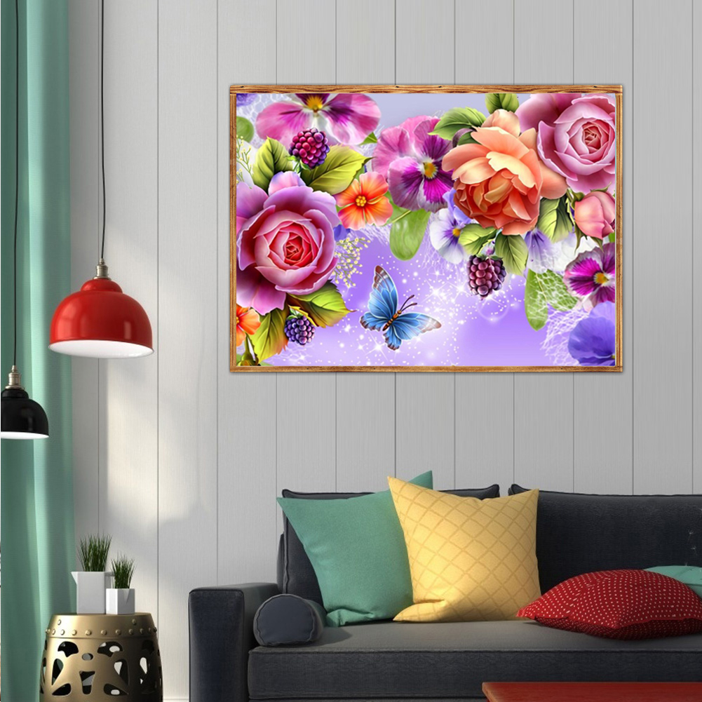 

(Multi-Size) Rose - Square Drill Diamond Painting, 30*40cm, 501 Original