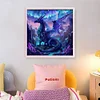Dragon-14CT Stamped Cross Stitch 45*45cm