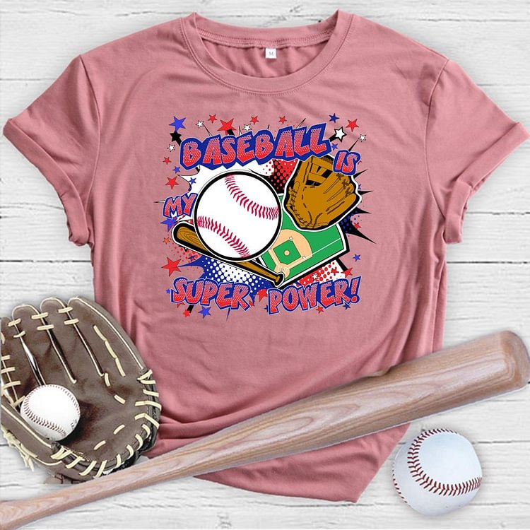 AL™ Baseball power T-Shirt Tee -07484