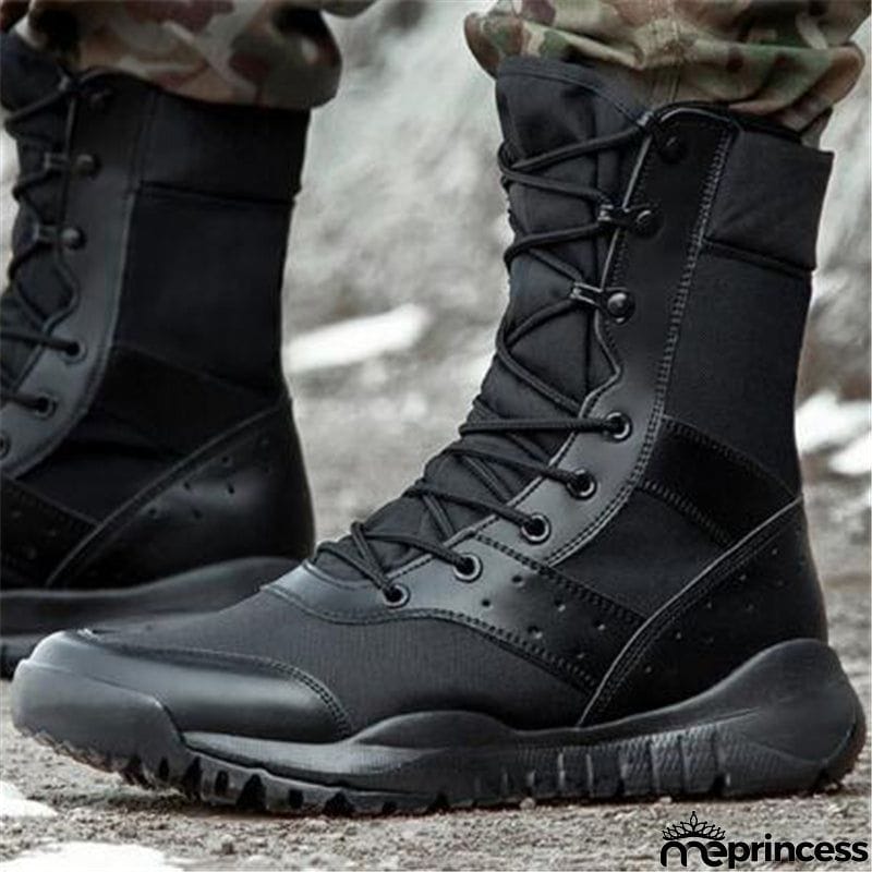New Casual Lightweight Outdoor Climbing Shoes Training Army Boots