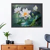 Lotus-11CT Stamped Cross Stitch Kit(40x50cm)