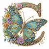 Letter - Special Shaped Diamond Painting - 30*30CM