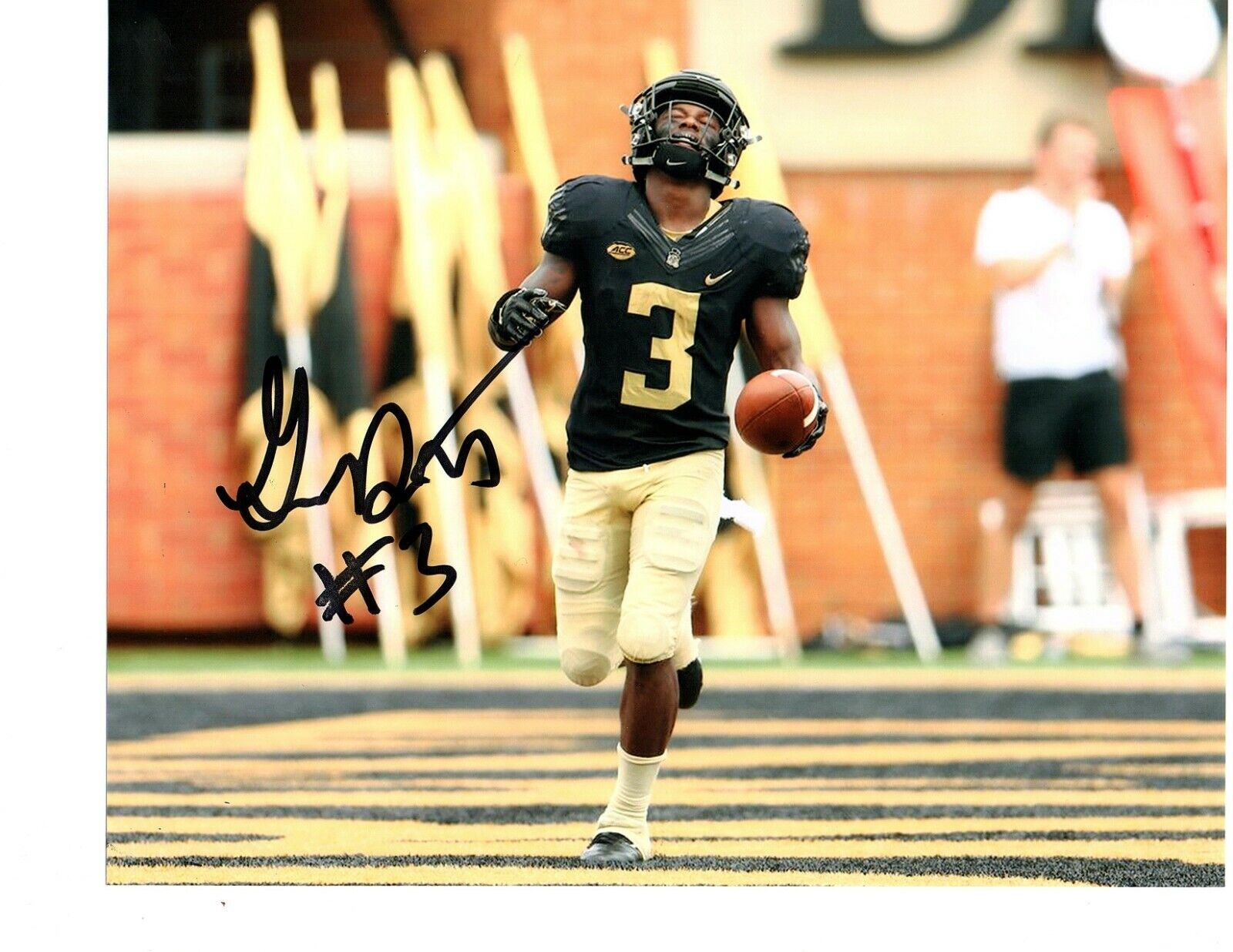 Greg Dortch Wake Forest Deacons signed autographed 8x10 football Photo Poster painting 2019 NFL*