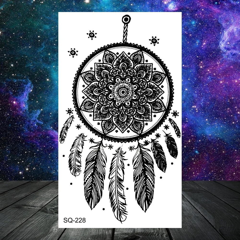 3D Universe Planet Temporary Tattoos For Women Adult Kids Girl Lotus Moon Outer Space Fake Tattoo Neck Arm Hands Small Tatoos