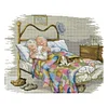 (Counted/Stamped) 14CT/11CT Old Married Couple - Cross Stitch 44*36cm/17.32*14.17in(Brand)