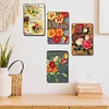 4pcs - Garden - Vintage Metal Signs(8*12Inch)