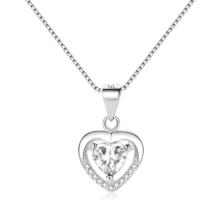 For Mom/Grandmother - We Love You Heart Of The Ocean Necklace