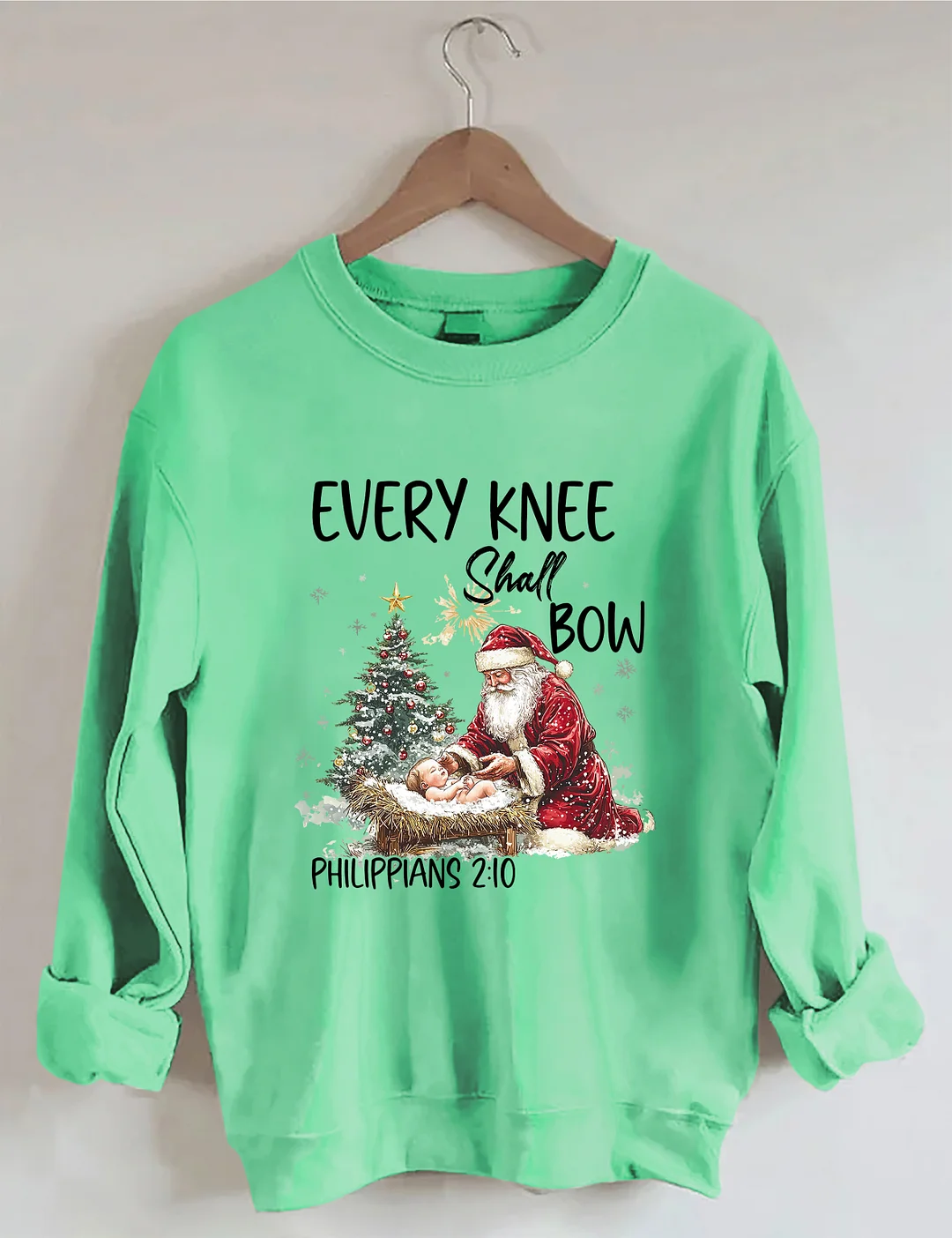 Every Knee Shall Bow Sweatshirt