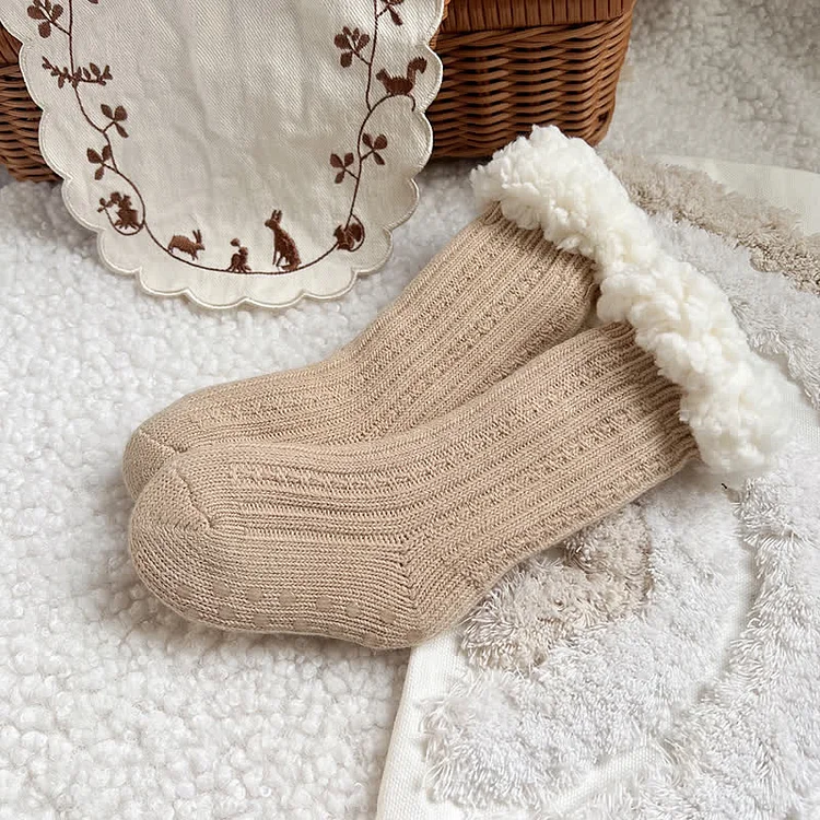Baby Fuzzy Thermal Socks