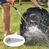 18Pcs Grass Cutter Blade Anti-rust for Bosch Indego 800 1000 1200 (Silver)