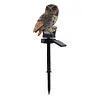 LED Resin Simulation Animal Lawn Ground Plug Lamp Weatherproof Solar Figures Energy-Saving Lighting Easy To Use for Outdoor Patio Yard Balcony Courtyard