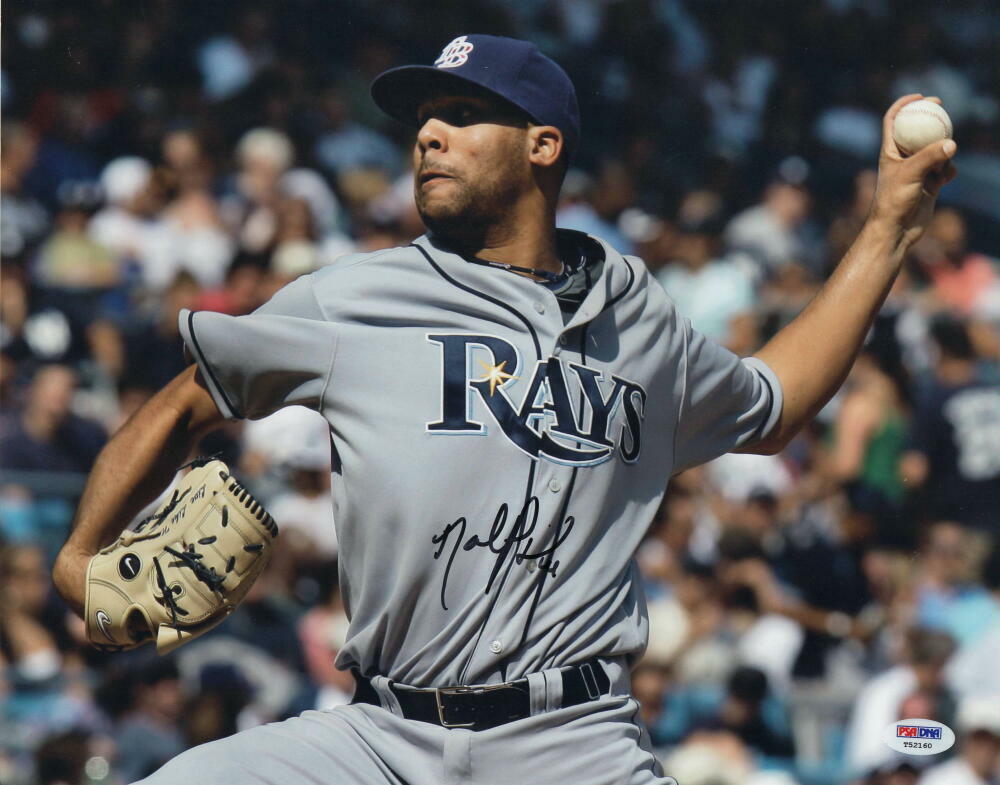 DAVID PRICE SIGNED AUTOGRAPH 11X14 Photo Poster painting - TAMPA BAY RAYS, BOSTON RED SOX PSA