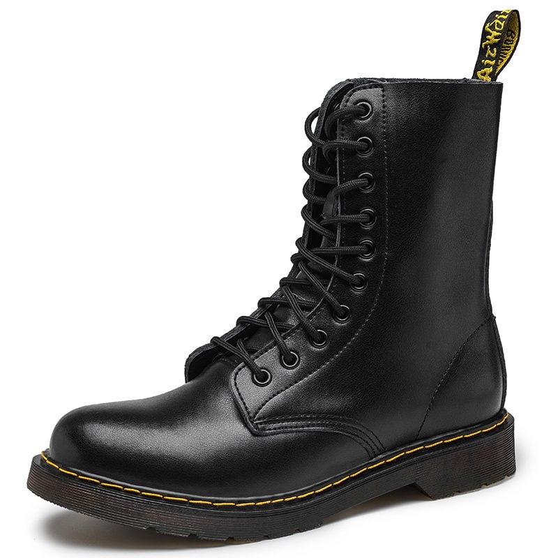 1490 SMOOTH LEATHER MID CALF BOOTS | MC033