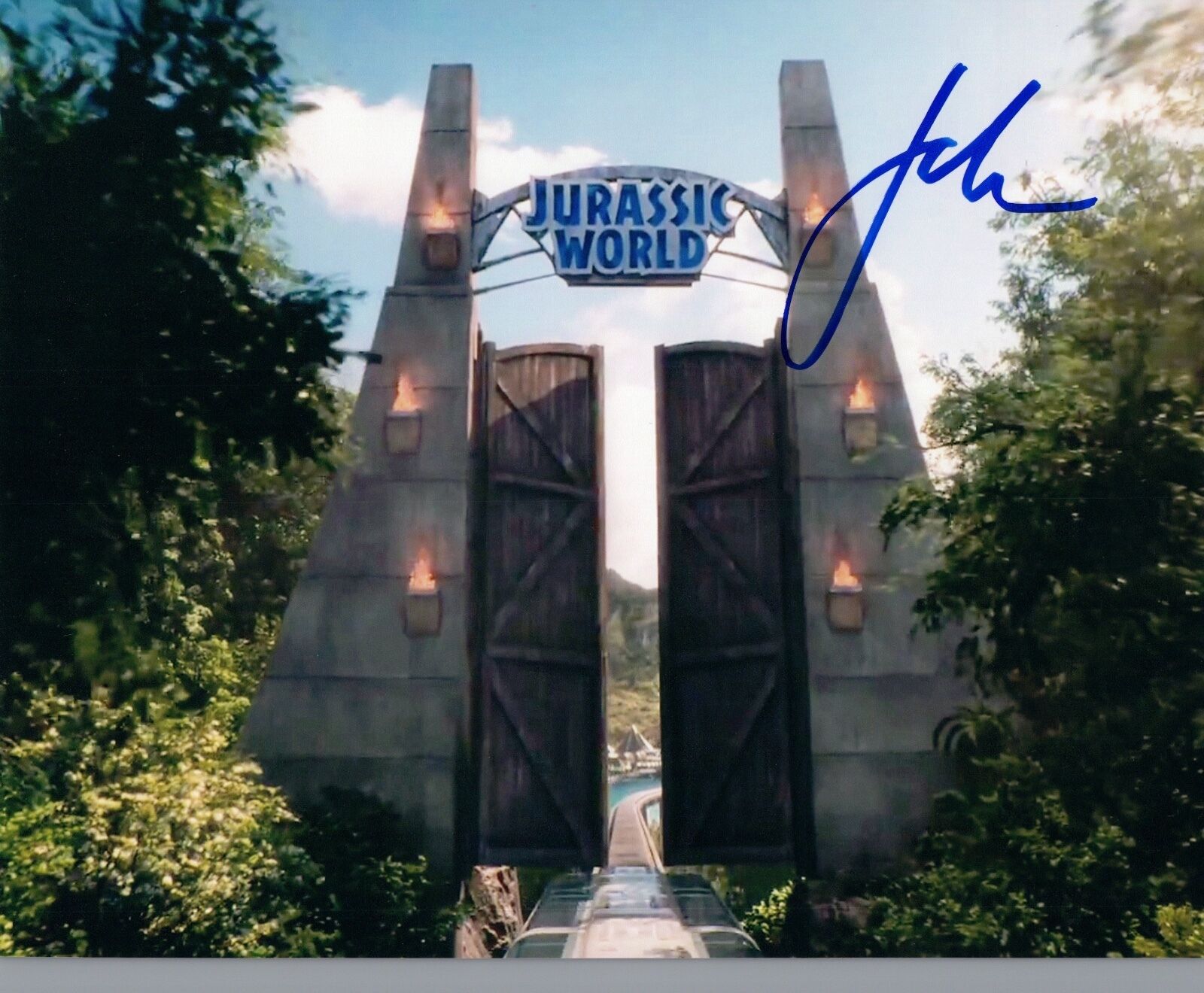 Jake Johnson Signed Autographed 8x10 Photo Poster painting New Girl Jurassiic World COA VD