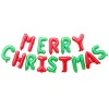 16" Golden Silver Green Red MERRY CHRISTMAS Aluminum Film Balloons Christmas Home Shopping Mall Store Party Decors