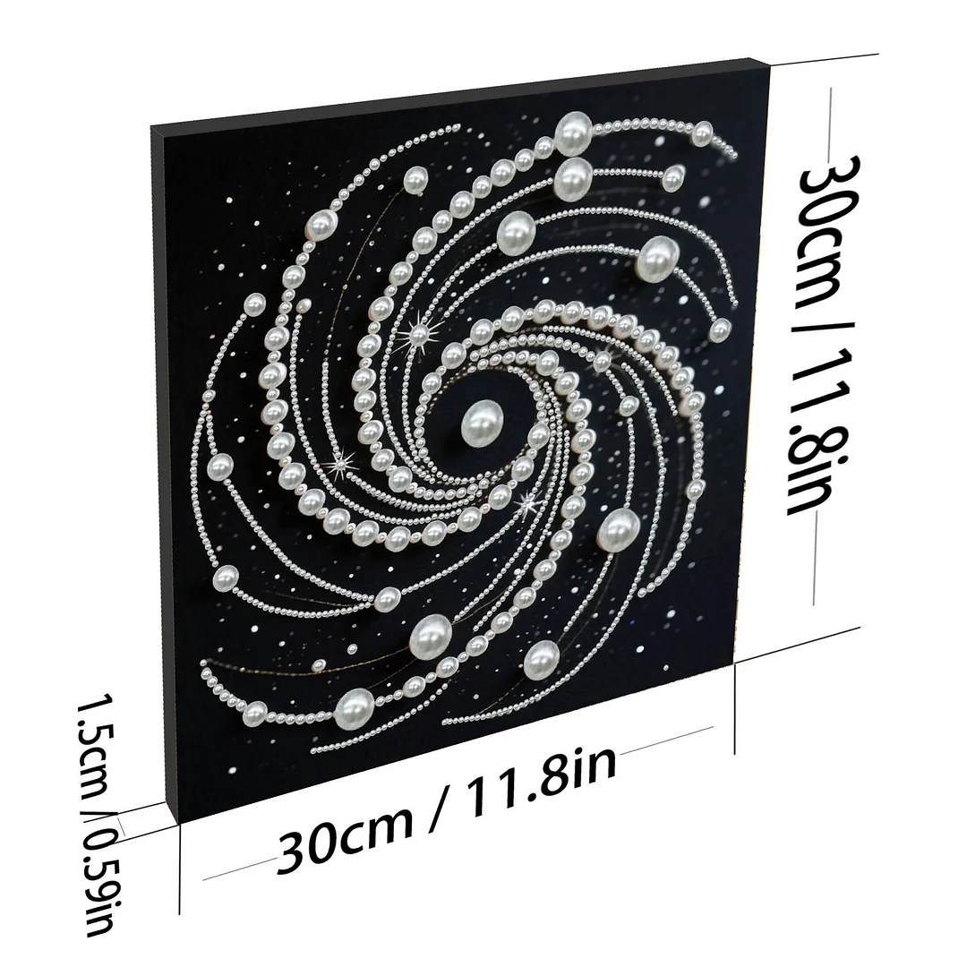 Vortex DIY Pearl Art Diamond Painting With Frame 30x30cm for Adults Home Decor