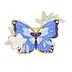 Insects Flowers Glazed
