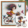 (Multi-Style) Quirky Girl-11CT Stamped Cross Stitch 40*40cm/15.75*15.75in
