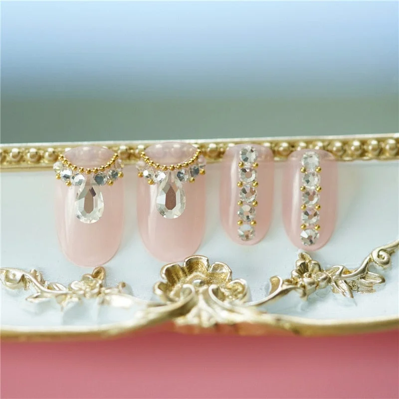 24Pcs Full Cover Short Square Head press on nail Patch Pink Dripping Shape Heart nail tips Wearable Fake Nail with Glue for girl-Nail Inspo