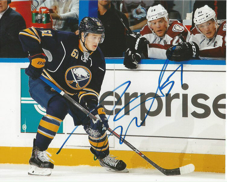 Buffalo Sabres Nikita Zadarov Signed Autographed Photo Poster painting 8x10 COA