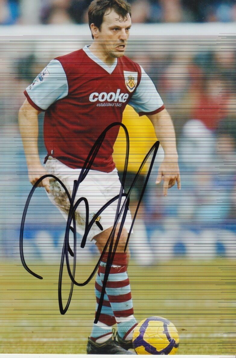 BURNLEY HAND SIGNED ROBBIE BLAKE 6X4 Photo Poster painting.