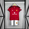 2025/2026 Manchester United Home Football Jersey 1:1 Thai quality Kids Size