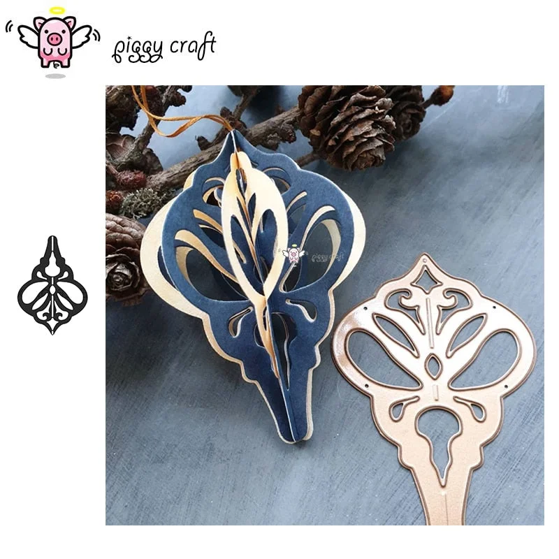 Piggy Craft metal cutting dies cut die mold 8 Kinds of 3D flowers Scrapbook paper craft knife mould blade punch stencils dies