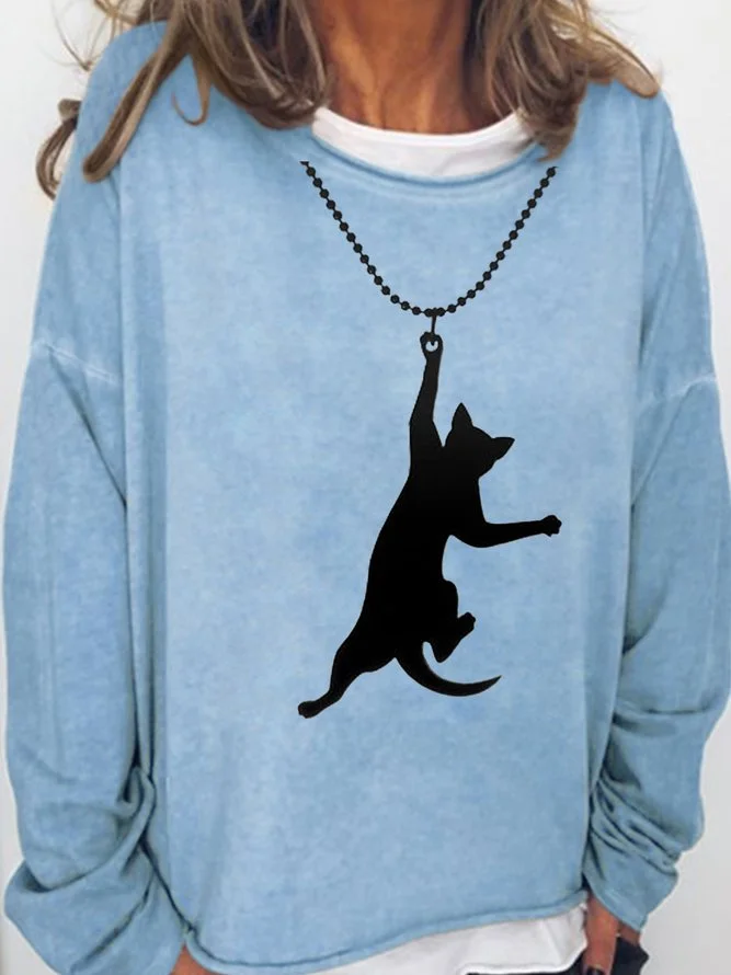 Funny Cat Casual Sweatshirts