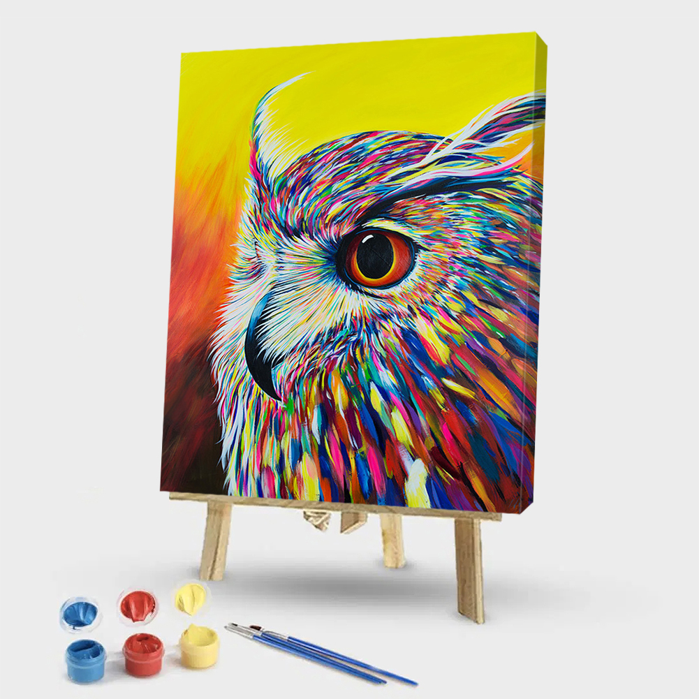 

40*50CM - Paint By Numbers - Owl, 501 Original