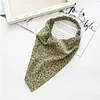 10PCS Triangle Flower Hair Scarf Bands Set