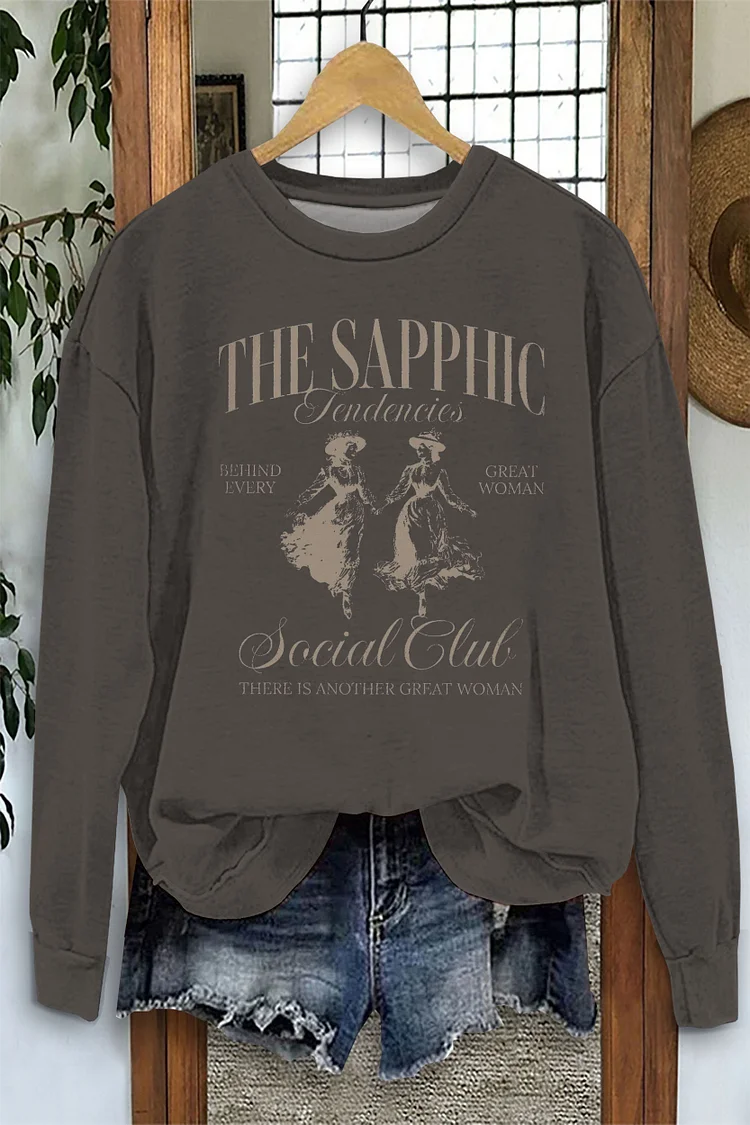 The Sapphic Social Club Sweatshirt