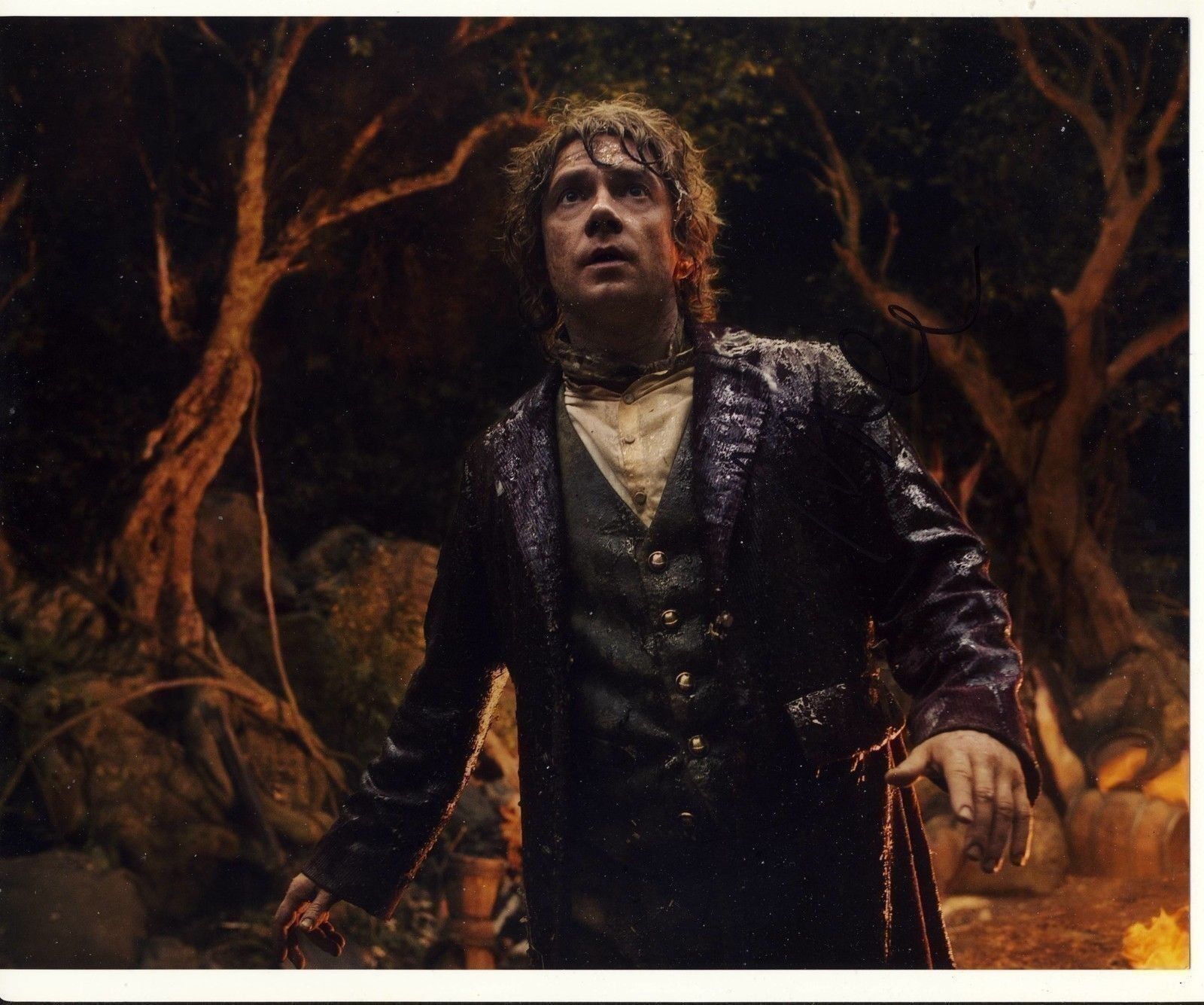 Martin man Autograph THE HOBBIT Signed 8x10 Photo Poster painting AFTAL [1564]