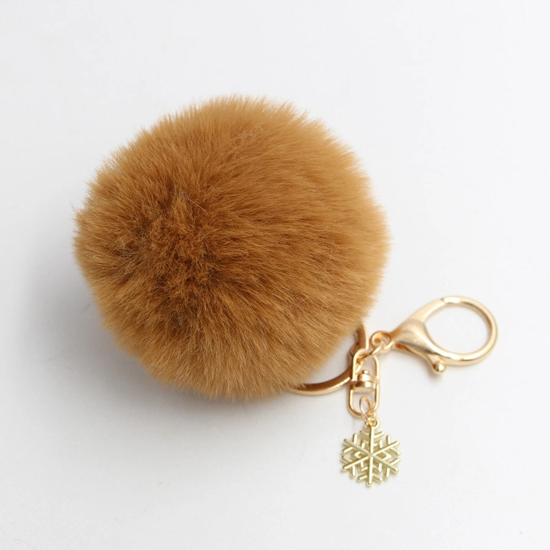 Plush Round Bag Charms