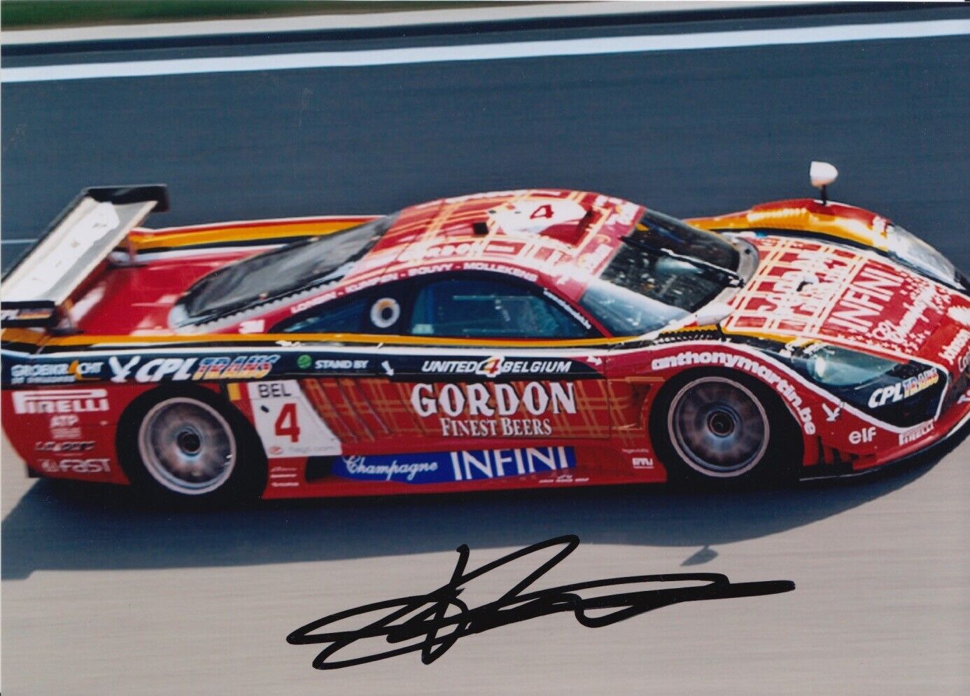 Anthony Kumpen Hand Signed 7x5 Photo Poster painting - Le Mans Autograph.