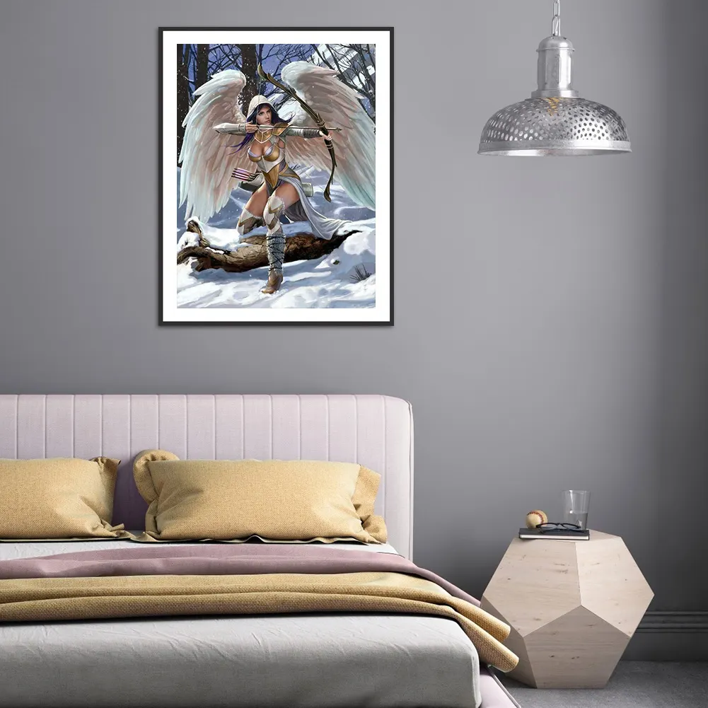 Full Round Diamond Painting 40*50cm - Archery Goddess