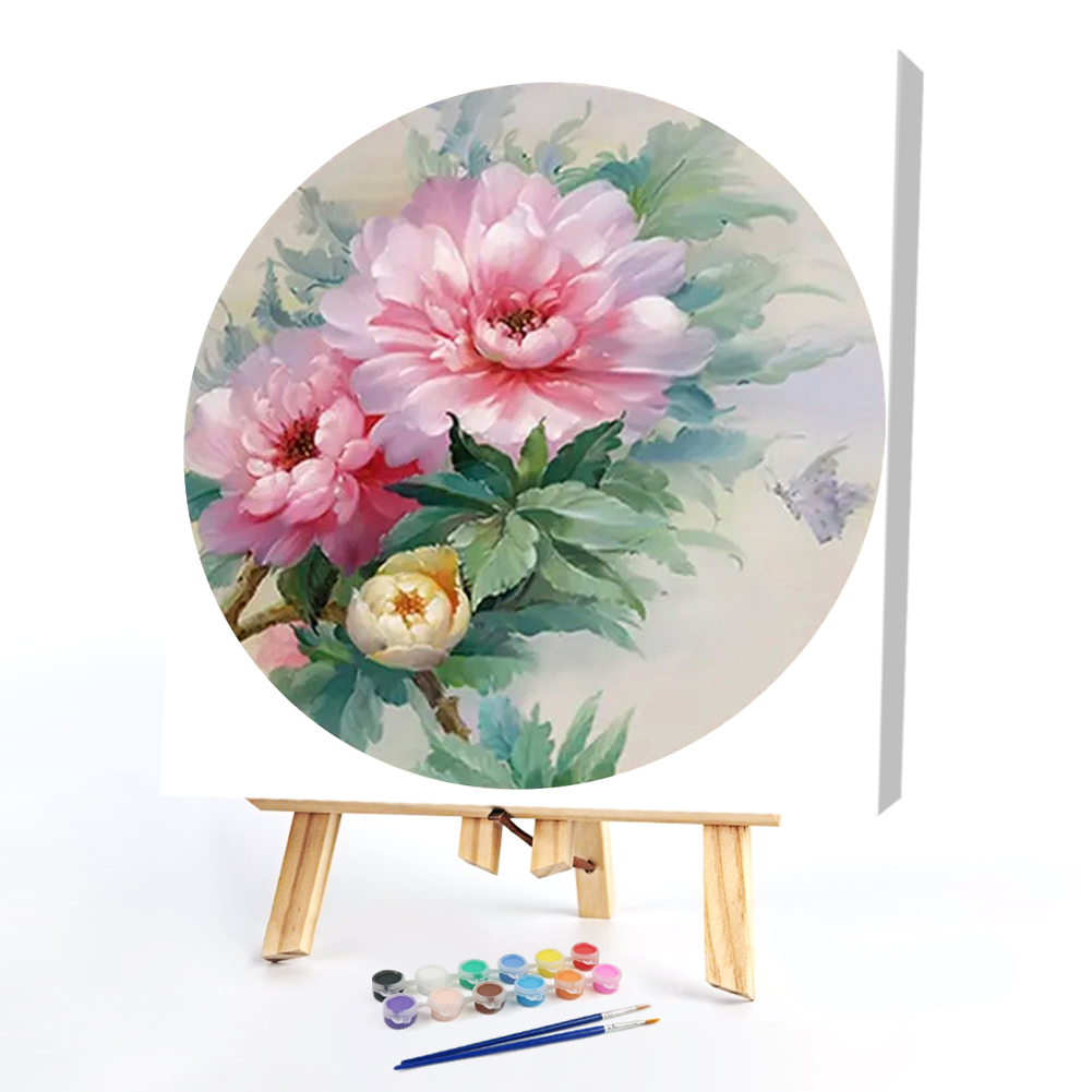

40*50CM - Paint By Numbers - Circular Pattern, 501 Original