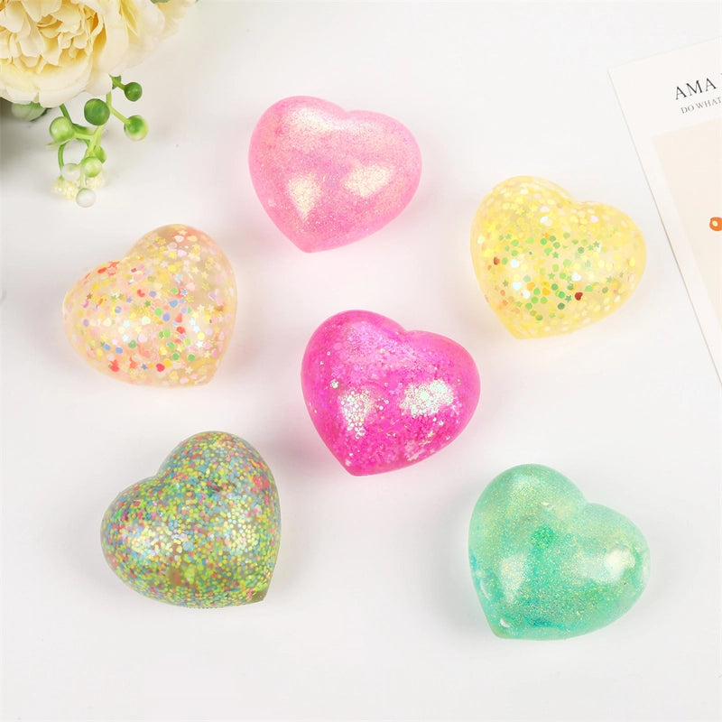 Squeezing Toy Heart Shape TPR Toys