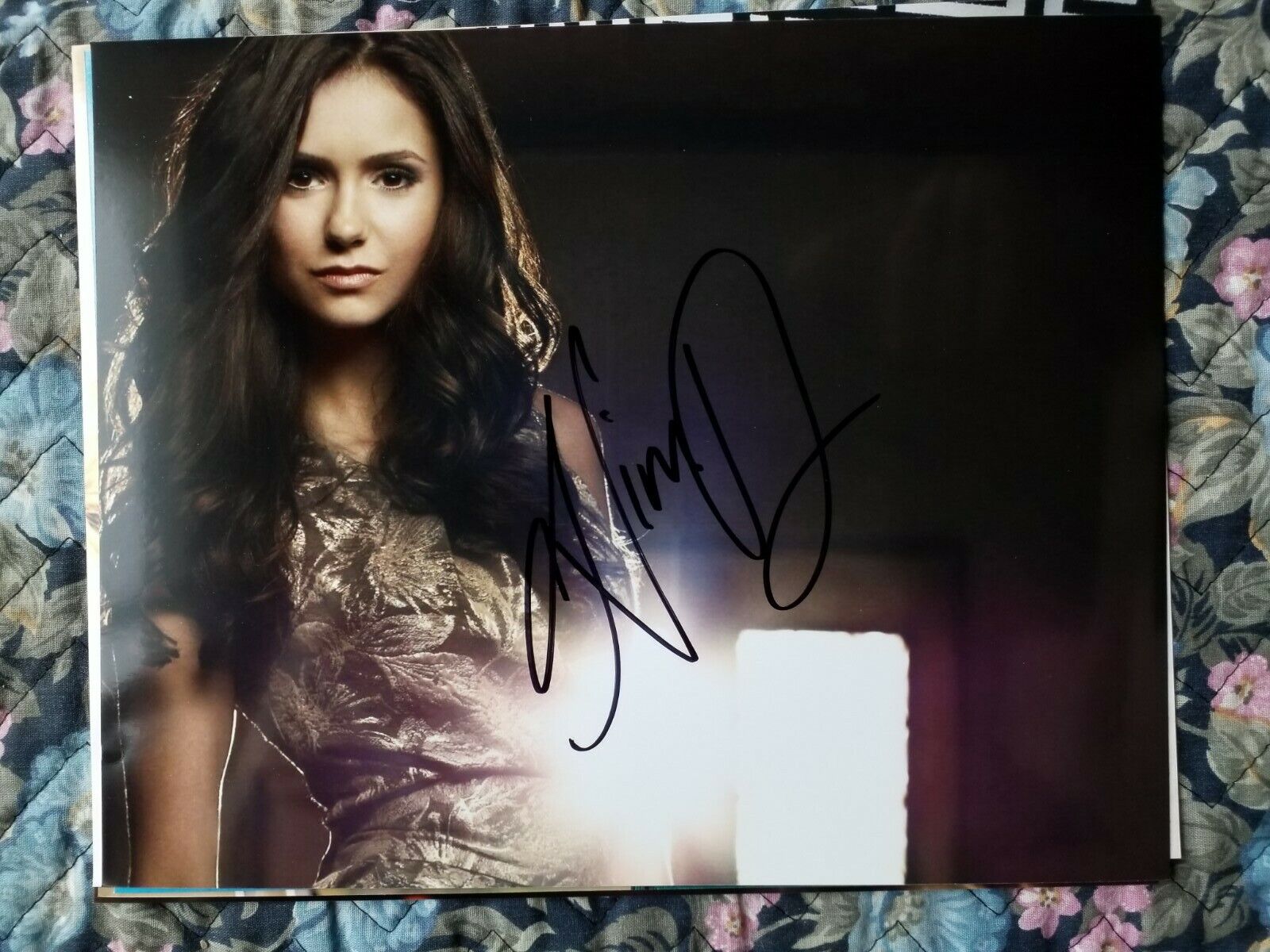 Autographed Nina Dobrev Authentic Signed 8 x 10 Photo Poster painting