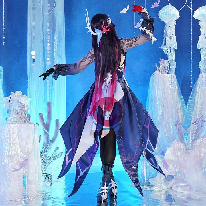 Azuiblc 崩壊 スターレイル セイレンス コスプレ衣装 3d樹脂製