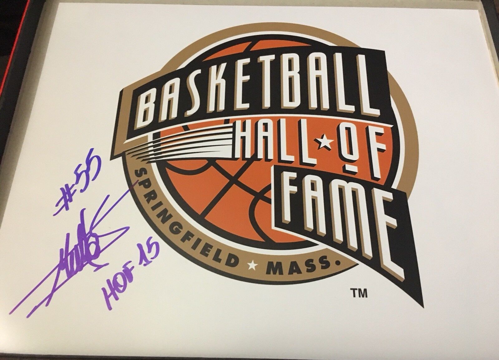 DIKEMBE MUTOMBO SIGNED Photo Poster painting 11X14 NBA HALL OF FAME ATLANTA HAWKS EXACT PROOF