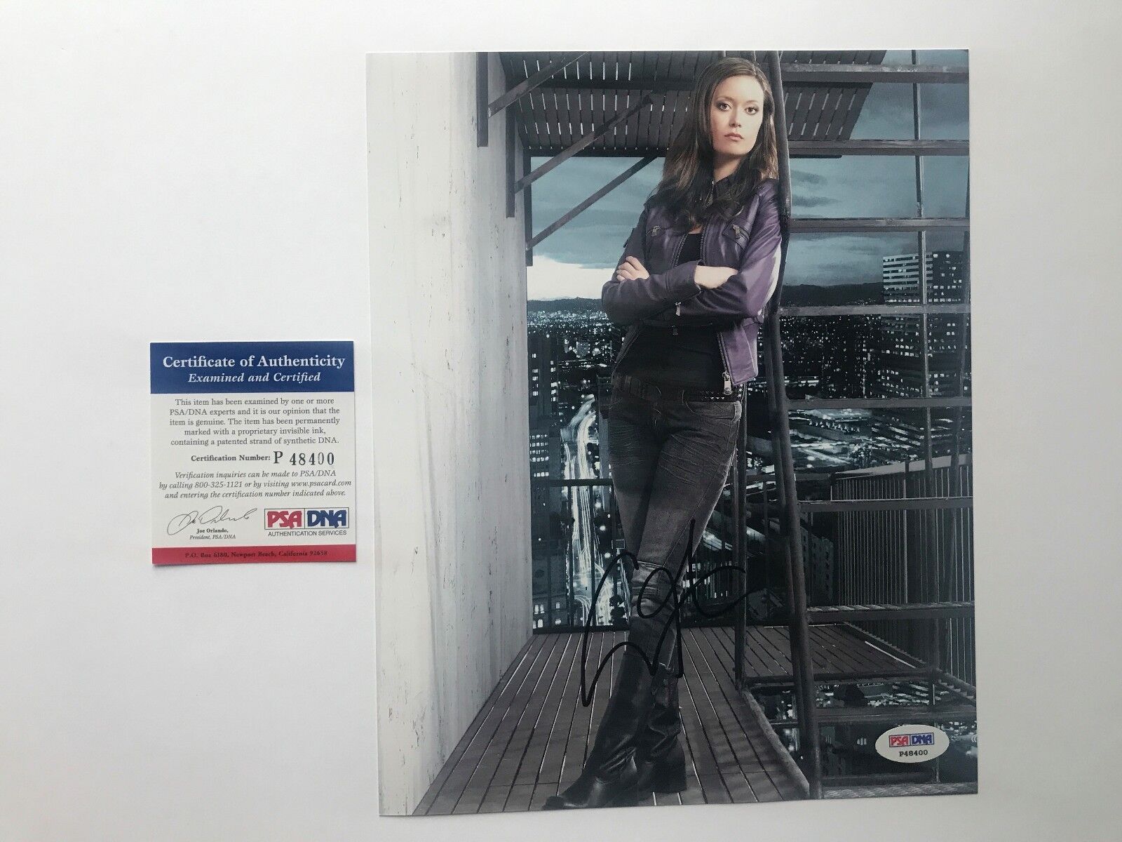 Summer Glau Hot! signed autographed 8x10 Photo Poster painting PSA/DNA cert