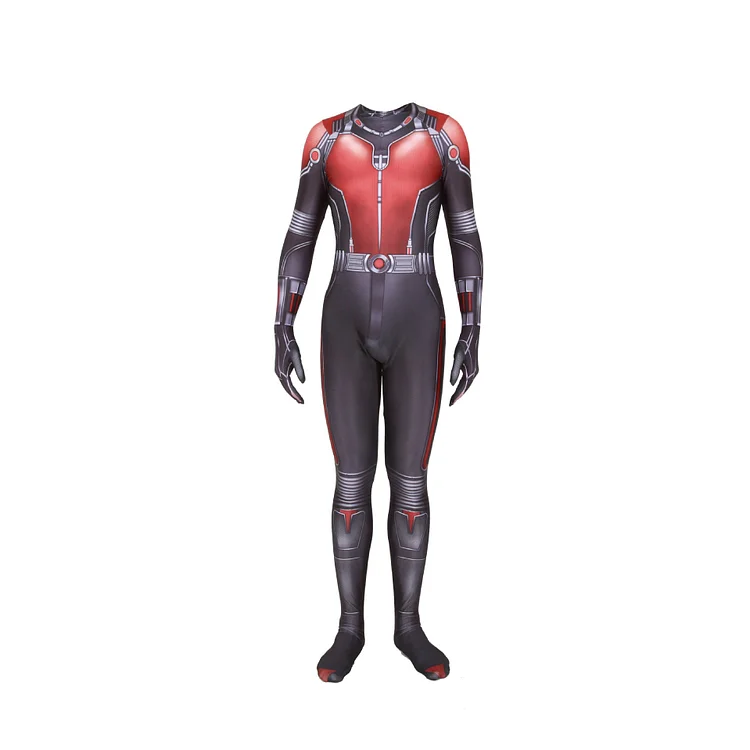 Mens Ant Man Bodysuit Superhero Costume For Adult-elleschic