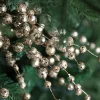 10PCS Glittering Fruit Bunch Christmas Tree Decor