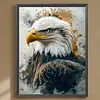 Kit de peinture en diamant Eagle full round drill DIY pour adultes offert 30x40cm
